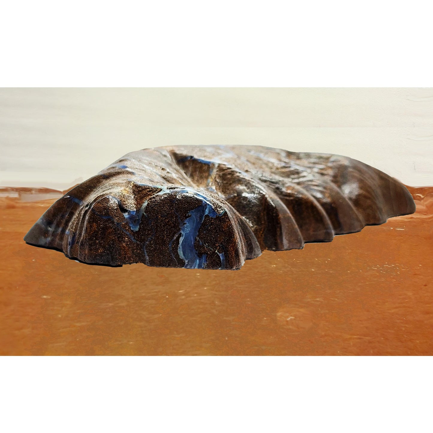03905.5 - Natural Australian Boulder Opal Carved into iconic "Ayers Rock" to actual Proportions 360 grams 155 x 110 x 30 mm for sale