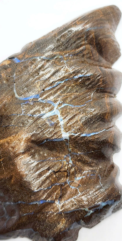 03905.5 - Natural Australian Boulder Opal Carved into iconic "Ayers Rock" to actual Proportions 360 grams 155 x 110 x 30 mm for sale