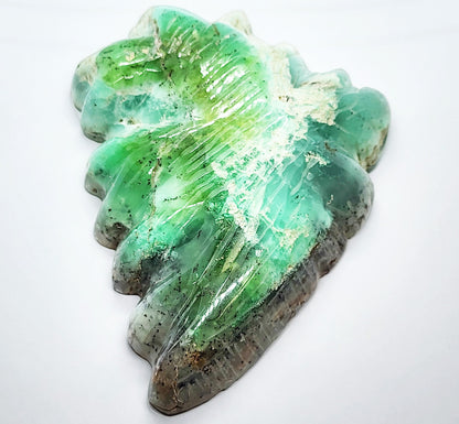 53987.0 - Natural Australian Chrysoprase carved into the iconic Ayers Rock Using Actual Proportions for sale 360 grams 140 x 100 x 25 mm