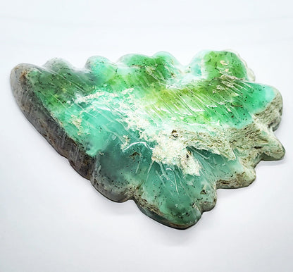 53987.0 - Natural Australian Chrysoprase carved into the iconic Ayers Rock Using Actual Proportions for sale 360 grams 140 x 100 x 25 mm