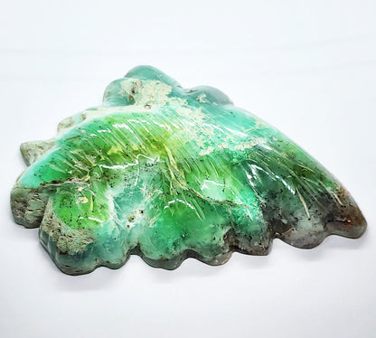 53987.0 - Natural Australian Chrysoprase carved into the iconic Ayers Rock Using Actual Proportions for sale 360 grams 140 x 100 x 25 mm