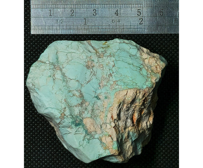 54060.0 - One piece of rough Natural Australian Turquoise Not Treated and Very Rare 535 carats 60 x 55 x 35 mm In a soft pastel blue colour