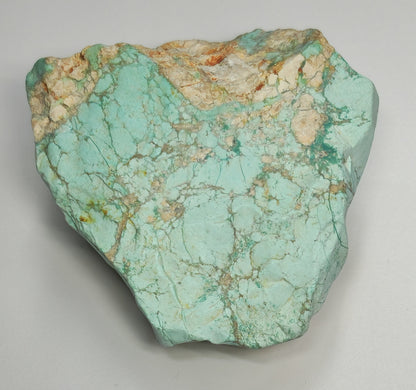 54060.0 - One piece of rough Natural Australian Turquoise Not Treated and Very Rare 535 carats 60 x 55 x 35 mm In a soft pastel blue colour