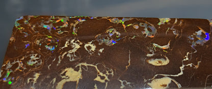 54085.0 - Highly Polished Australian Queensland Boulder Opal Specimen, Ornament or recut into tiger claw or parallelogram shape 93.76 carats