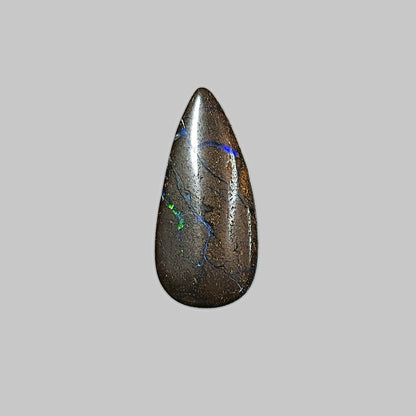 54103.0 - Australian Queensland Boulder Opal Free shaped cut 30 pieces Large stones 20 - 40mm long x 15 - 30mm wide 839.4 cts Select pieces