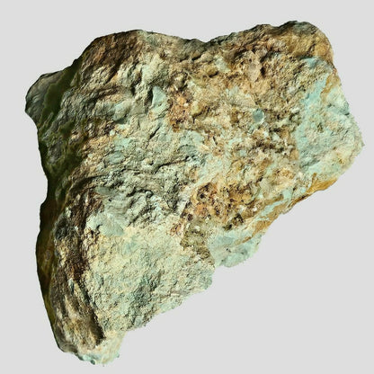 54110.0 - One piece of rough Natural Australian Turquoise Not Treated and Very Rare 318 cts 63.5 Gr Soft pastel colour deepens after cutting