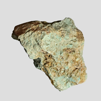 54110.0 - One piece of rough Natural Australian Turquoise Not Treated and Very Rare 318 cts 63.5 Gr Soft pastel colour deepens after cutting