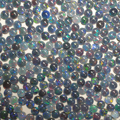 13222.0 - 5mm Round Opal Triplets Made from Natural Australian for sale Opal Wholesale lots at Wholesale prices