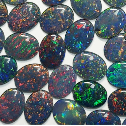 13154.0 - 20x15 mm Oval Cut Opal Triplets Made from Natural Australian Opal for sale in Wholesale Quantities and with Quantity Discounts