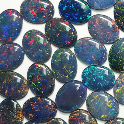 13154.0 - 20x15 mm Oval Cut Opal Triplets Made from Natural Australian Opal for sale in Wholesale Quantities and with Quantity Discounts