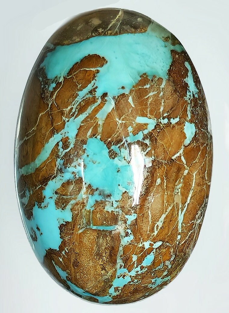 54096.0 - Australian NATURAL Turquoise NOT treated, Very rare and exceptional, Pear and Oval shapes Large Aussie "TurqOZ" Gemstones for sale