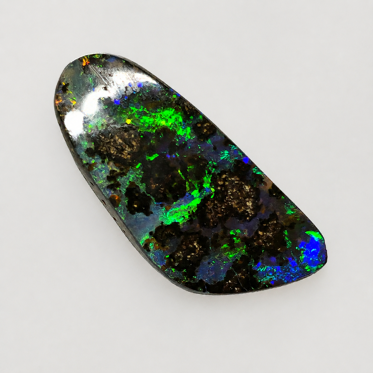 54530. Boulder Opal: Free Shape, 6 Carats