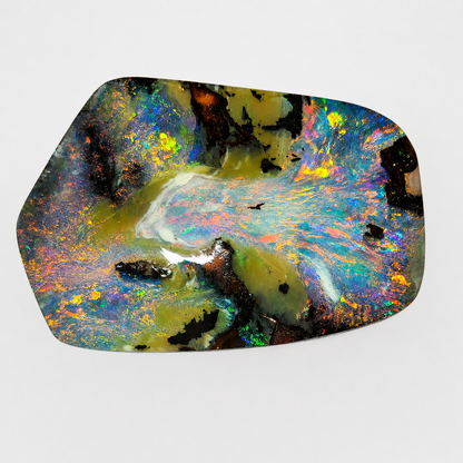 54532. Boulder Opal: Free Shape, 11 Carats