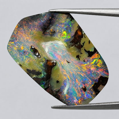 54532. Boulder Opal: Free Shape, 11 Carats