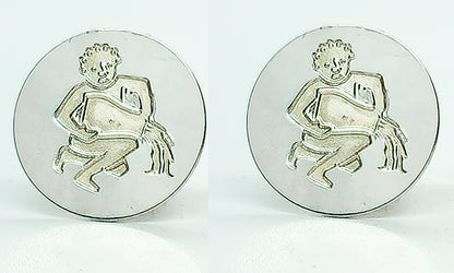 54292.0 - Sterling Silver Zodiac Earrings in presentation box