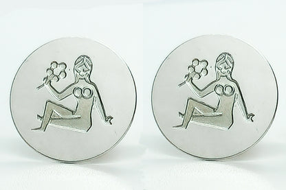 54292.0 - Sterling Silver Zodiac Earrings in presentation box