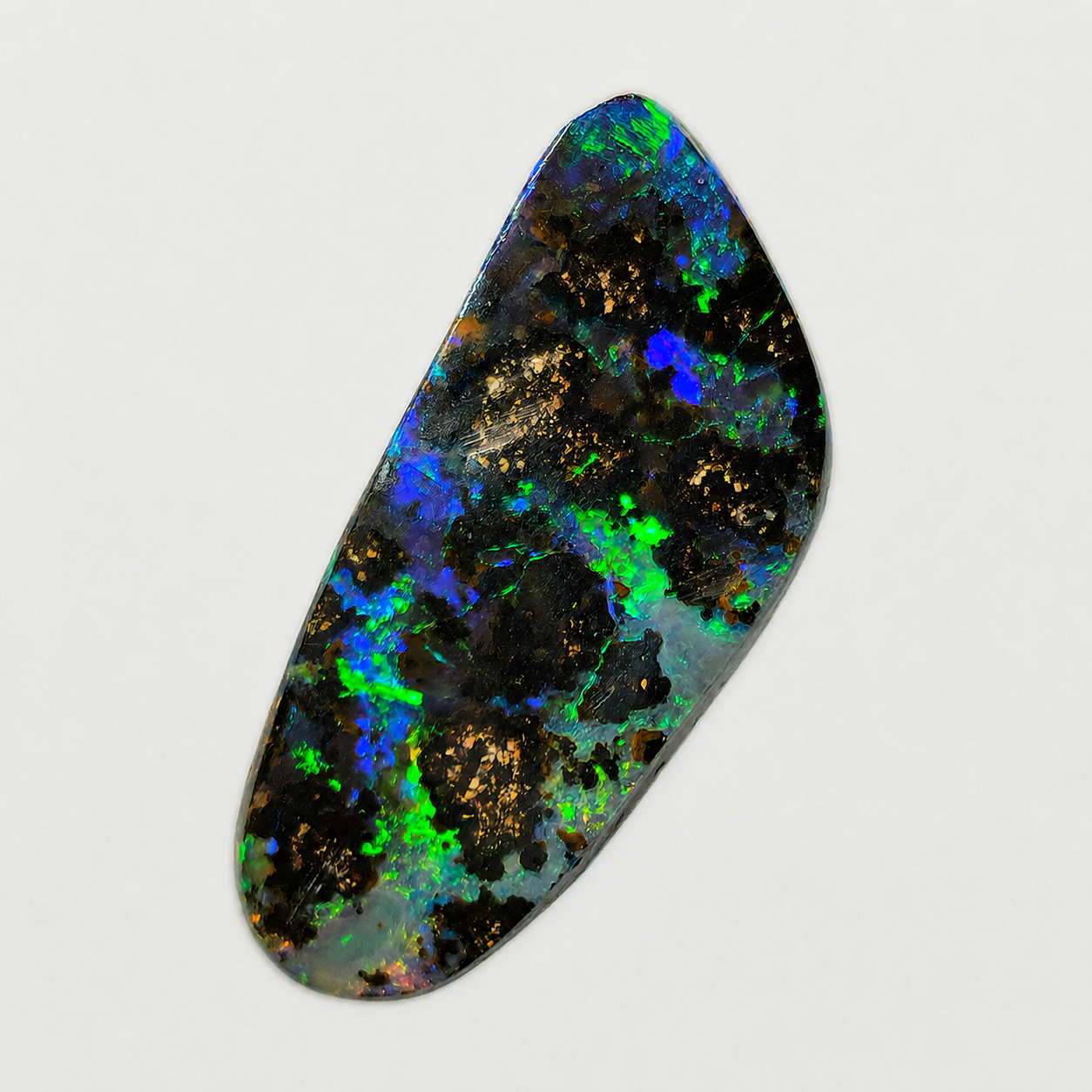 54530. Boulder Opal: Free Shape, 6 Carats