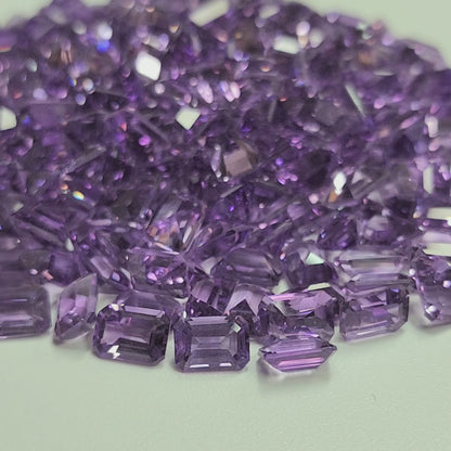 15366.0 - 60 Pieces 7x5mm Medium Colored Purple Amethyst for sale at Wholesale $