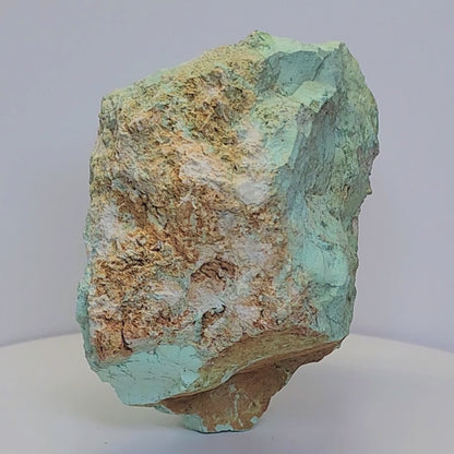 54126.0 - One piece of rough Natural Australian Turquoise Not Treated and Very Rare 1,130 carats 80 x 45 x 50 mm Good shape and high yield
