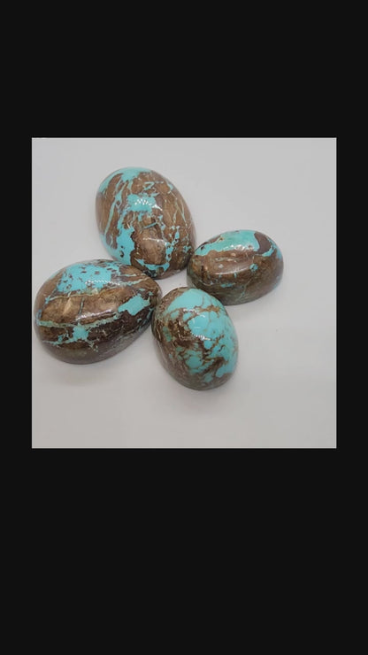 54096.0 - Australian NATURAL Turkis IKKE behandlet, Svært sjelden og eksepsjonell, Pære og ovale former Store Aussie "TurqOZ" edelstener til salgs